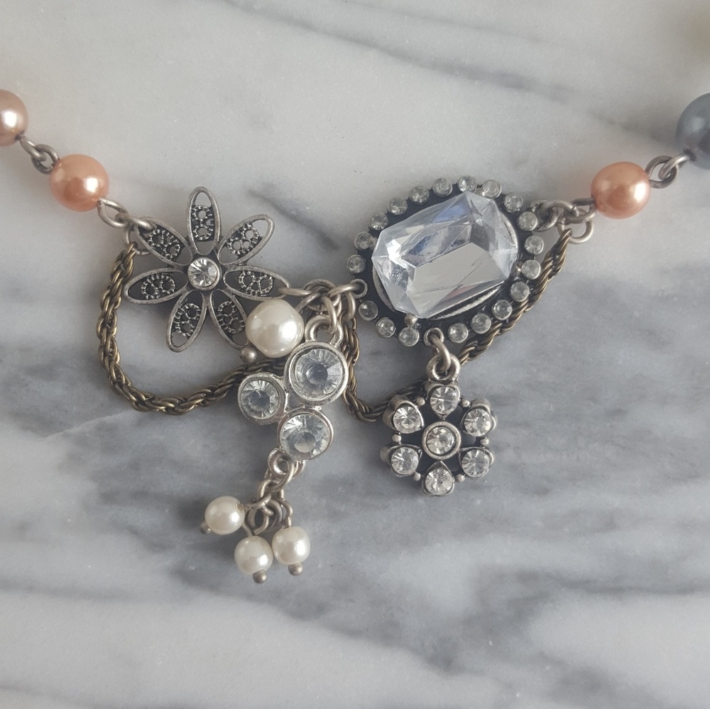 American Eagle Faux Pearl Necklace